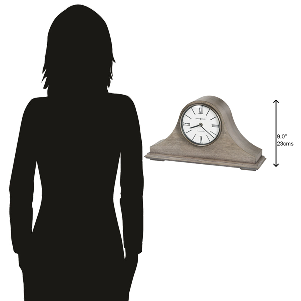 Howard Miller Lakeside Mantel Clock 635223 scale - Premier Clocks