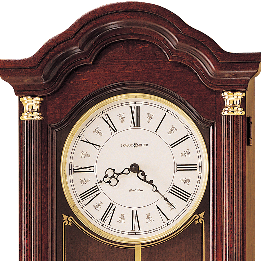 Howard Miller Lambourn I Wall Clock 620220 arched bonnet and dial - Premier Clocks