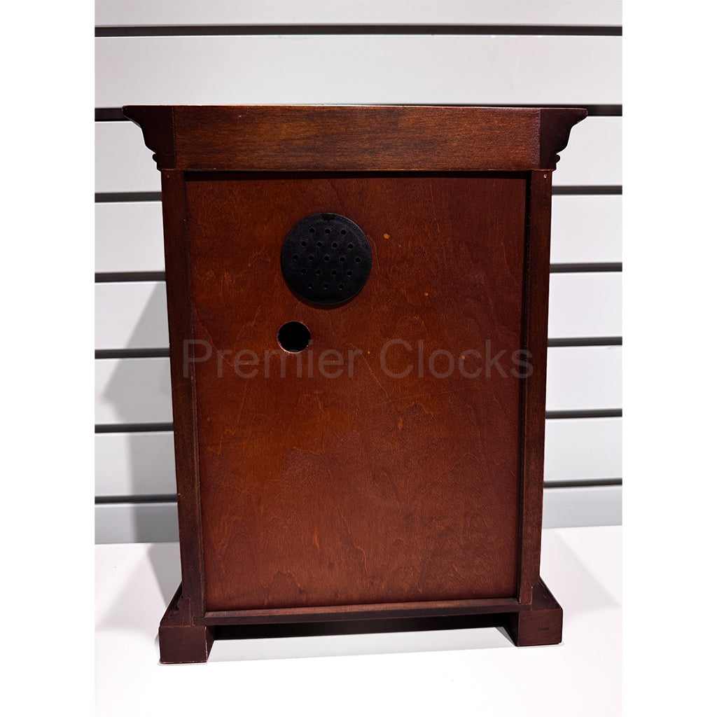 Howard Miller Langeland Mantel Clock 635133 real photo of the back - Premier Clocks