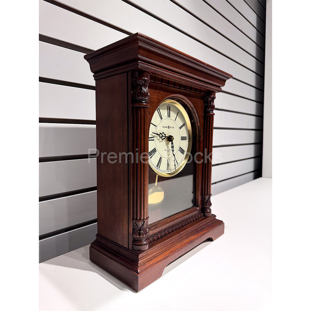Howard Miller Langeland Mantel Clock 635133 real photo of the side - Premier Clocks