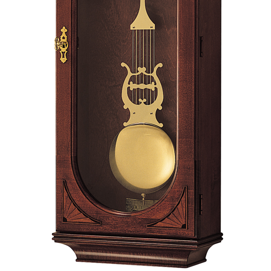 Howard Miller Lewis Wall Clock 613637 pendulum - Premier Clocks