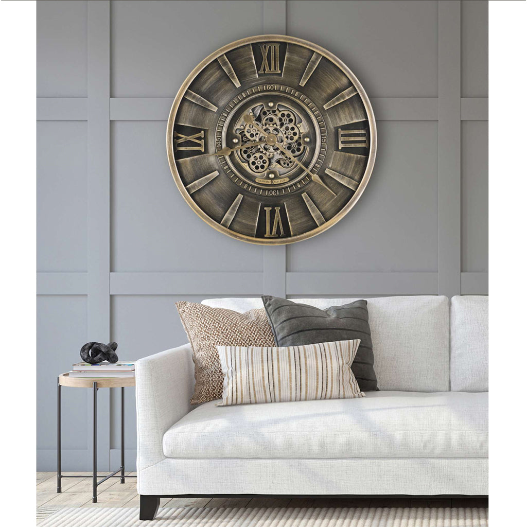 Howard Miller Lucian Wall Clock 625826 in interior design - Premier Clocks
