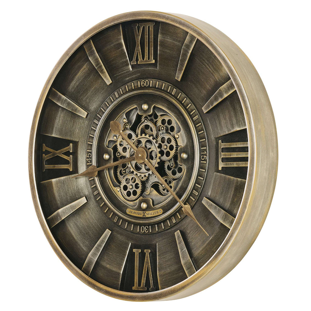 Howard Miller Lucian Wall Clock 625826 moving gears - Premier Clocks