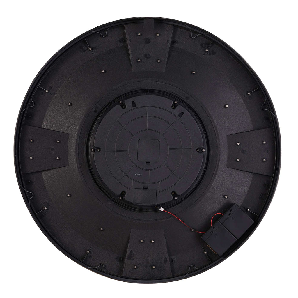 Howard Miller Lucian Wall Clock 625826 back with battery-operated movement - Premier Clocks