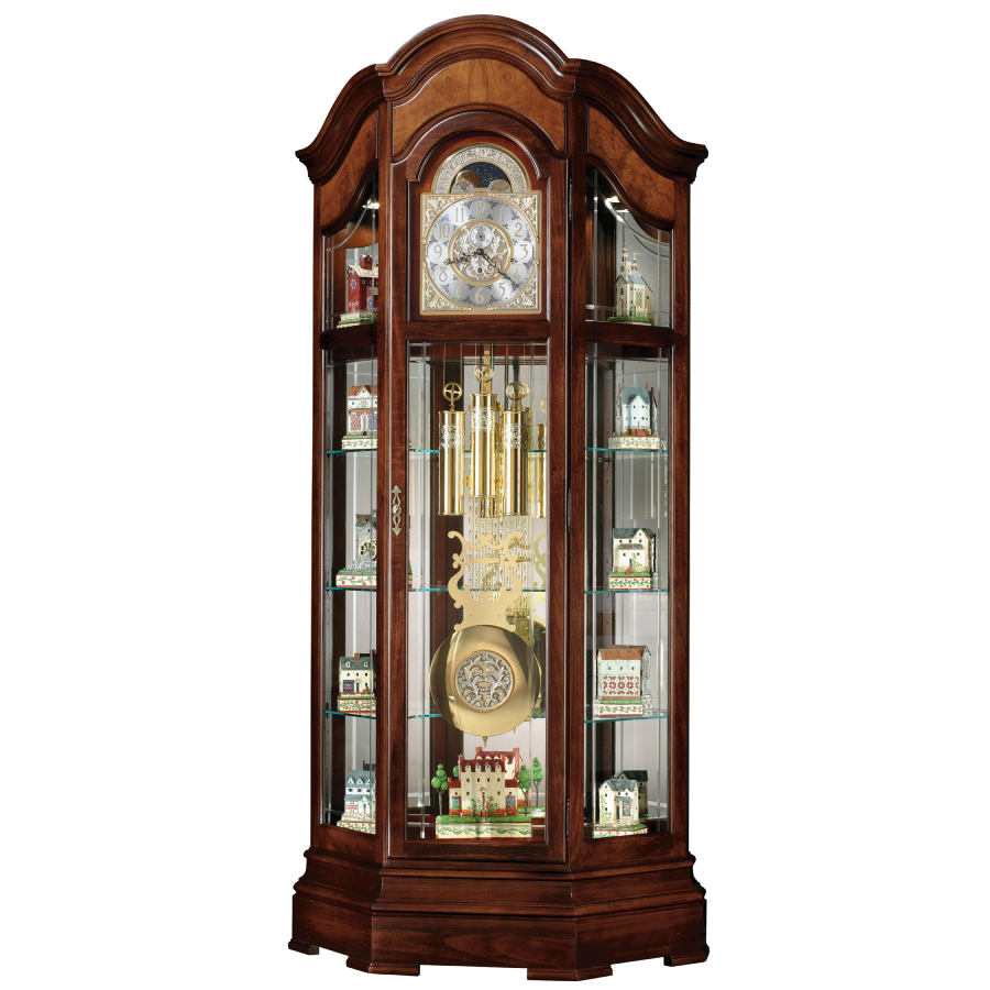 Howard Miller Majestic II Curio Grandfather Clock 610939 - Premier Clocks