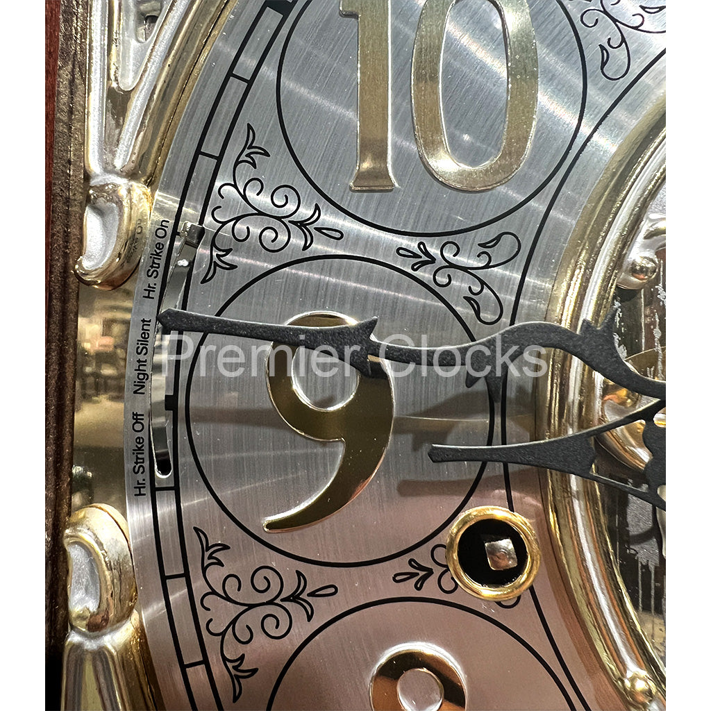 Howard Miller Majestic II Curio Grandfather Clock 610939 real photo of the additional features - Premier Clocks