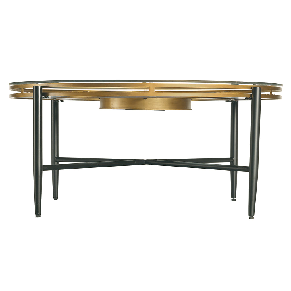 Howard Miller Mayer Clock Table 615165 side - Premier Clocks