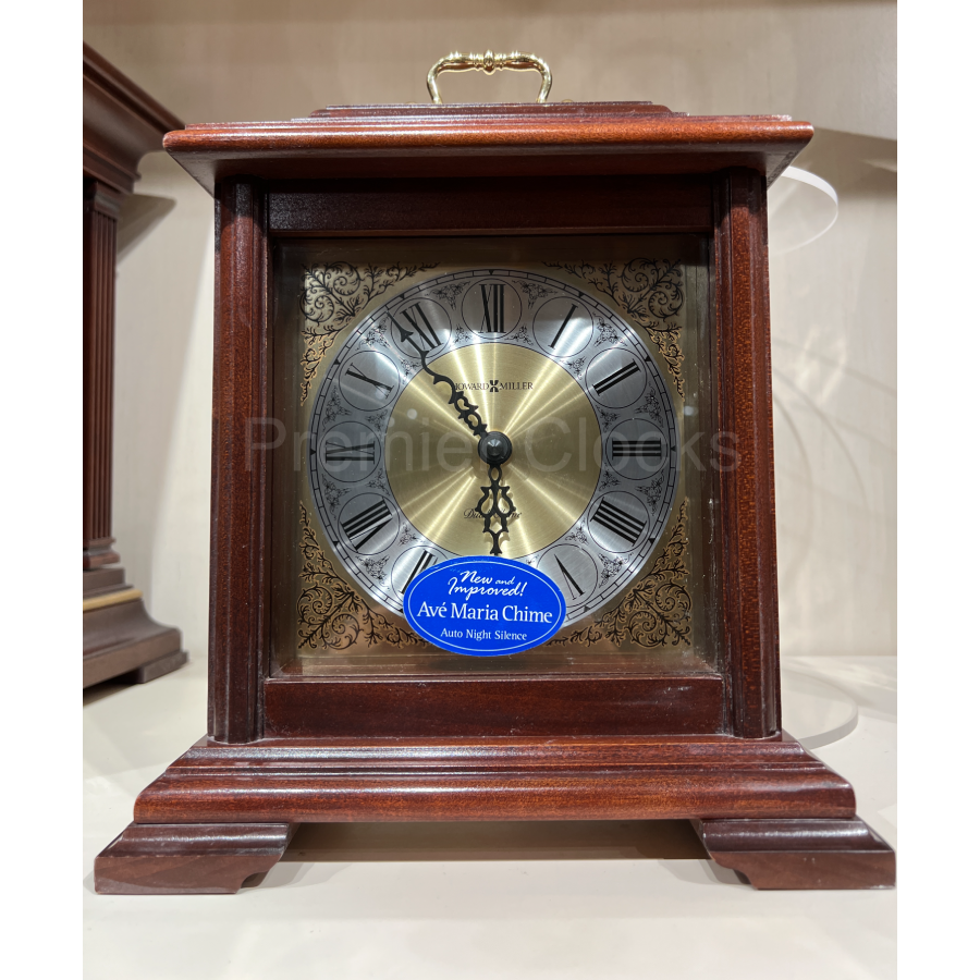 Howard Miller Medford Mantel Clock 612481 real photo front - Premier Clocks