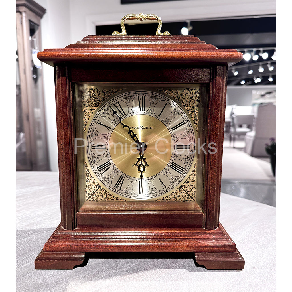 Howard Miller Medford Mantel Clock 612481 real photo of the front - Premier Clocks