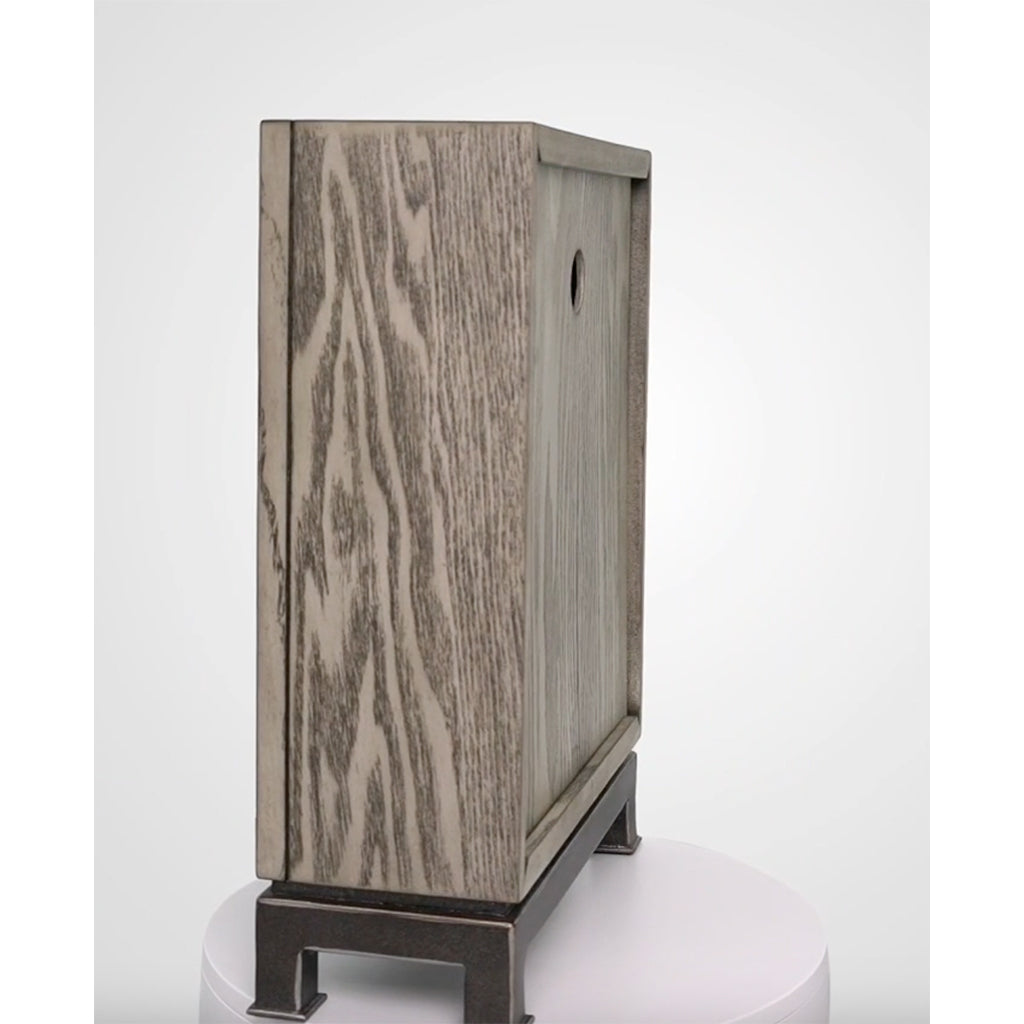 Howard Miller Merrick Mantel Clock 635189 side - Premier Clocks