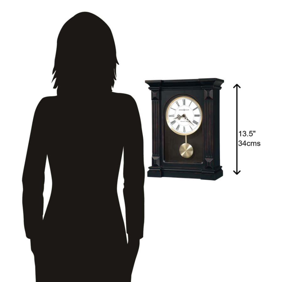 Howard Miller Mia Mantel Clock 635187 scale - Premier Clocks
