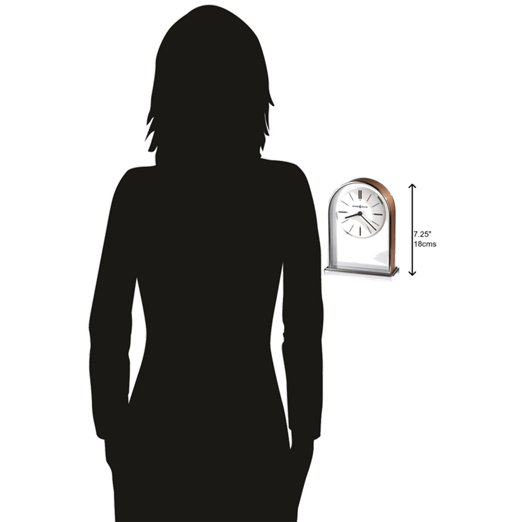 Howard Miller Milan Table Clock 645768 scale - Premier Clocks