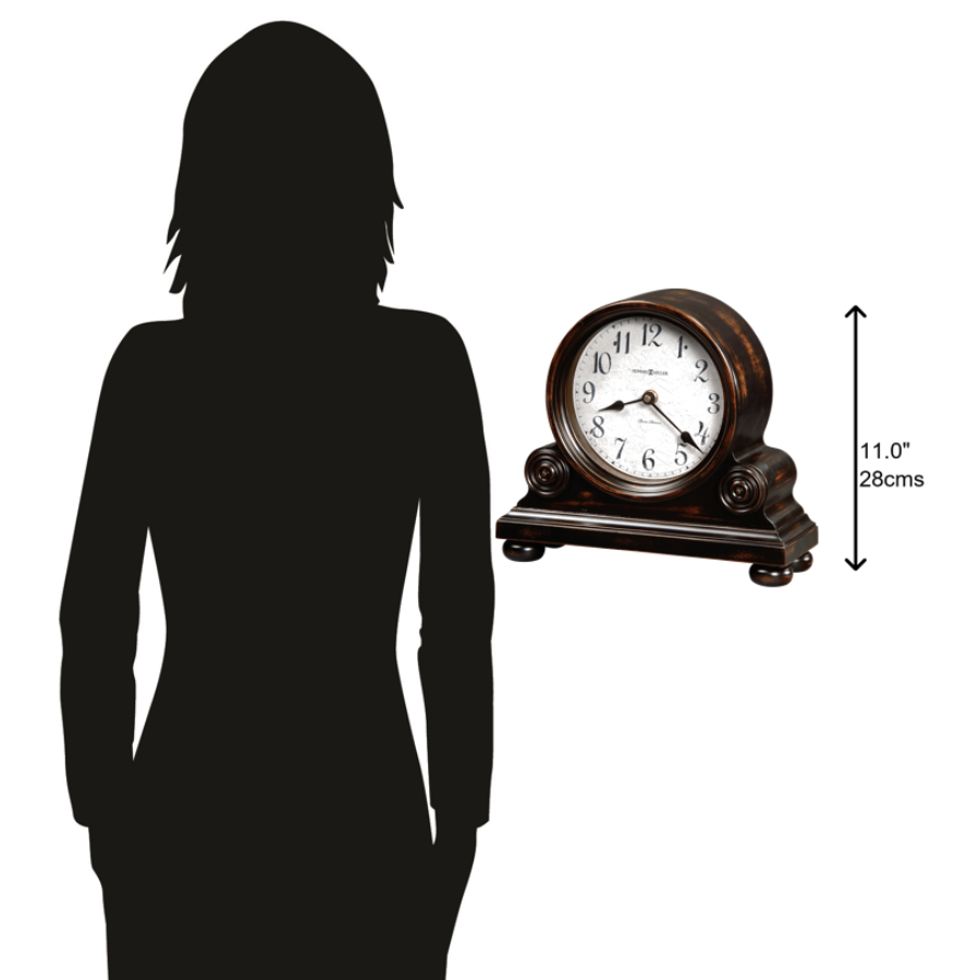 Howard Miller Murray Mantel Clock 635150 scale - Premier Clocks