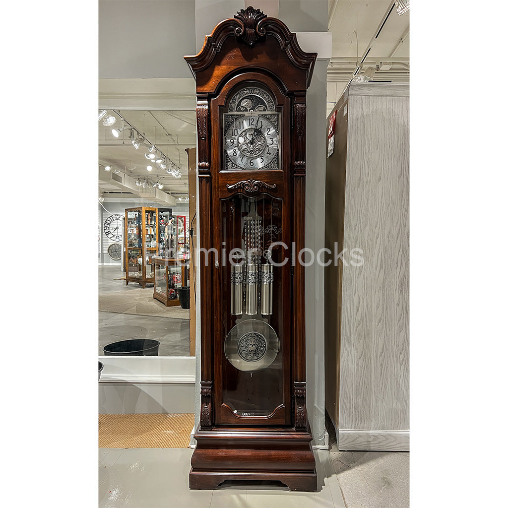 Howard Miller Neilson Grandfather Clock 611102 real photo of the front - Premier Clocks