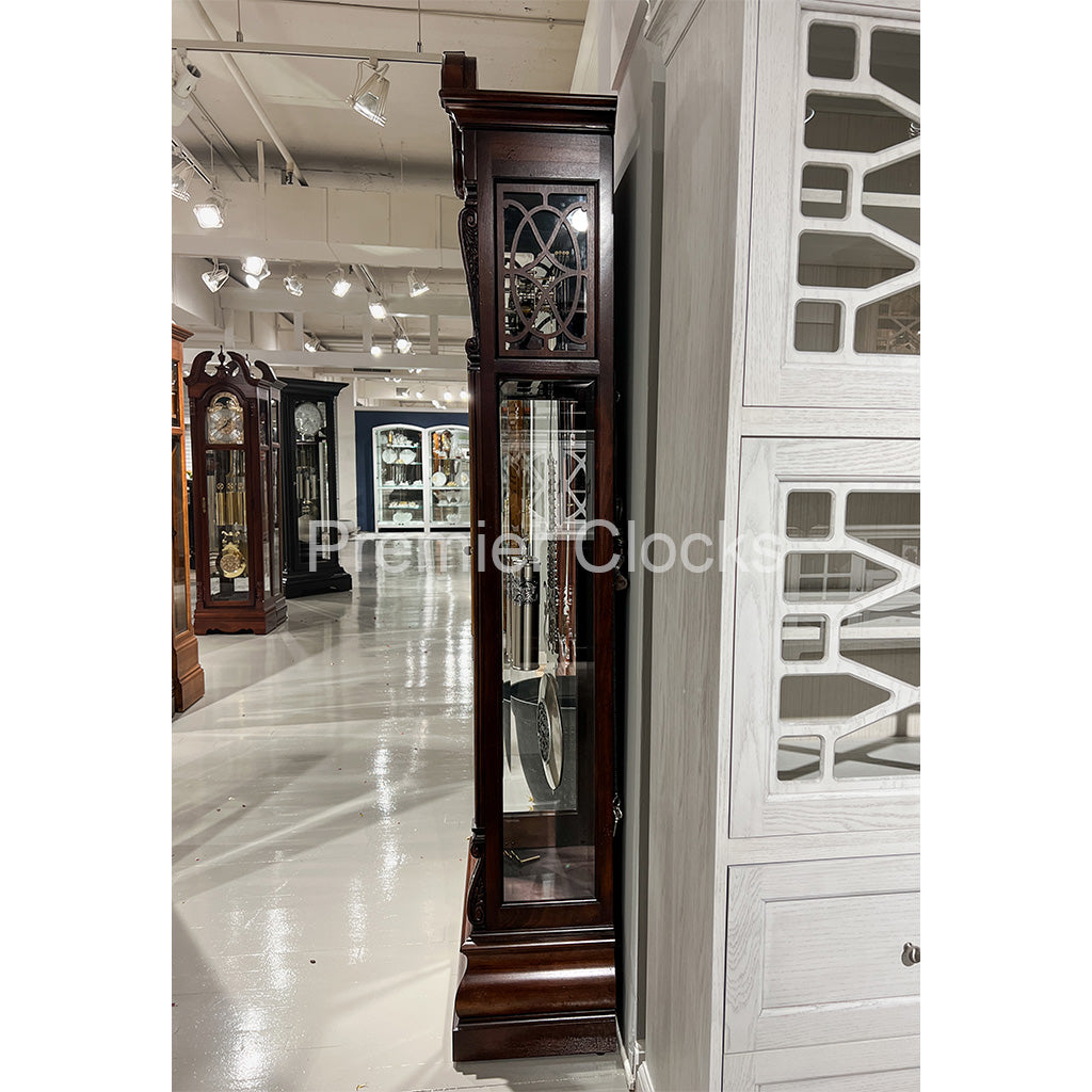 Howard Miller Neilson Grandfather Clock 611102 real photo of the side - Premier Clocks
