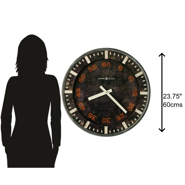 Howard Miller Old School Gallery Wall Clock 625721 | Premier Clocks