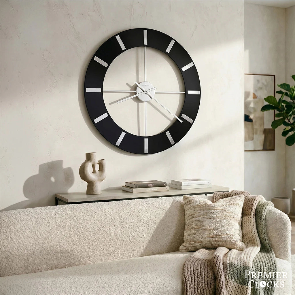 Howard Miller Onyx Wall Clock 625602 - Premier Clocks