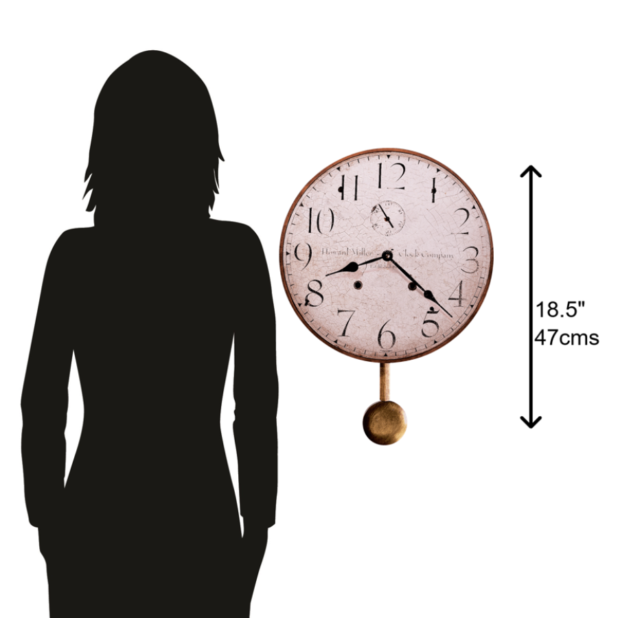 Howard Miller Original Howard Miller II Wall Clock 620313 scale - Premier Clocks