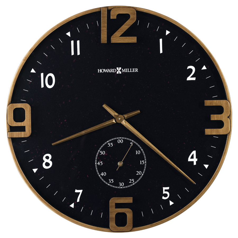 Howard Miller Paisley Wall Clock 625778 front - Premier Clocks