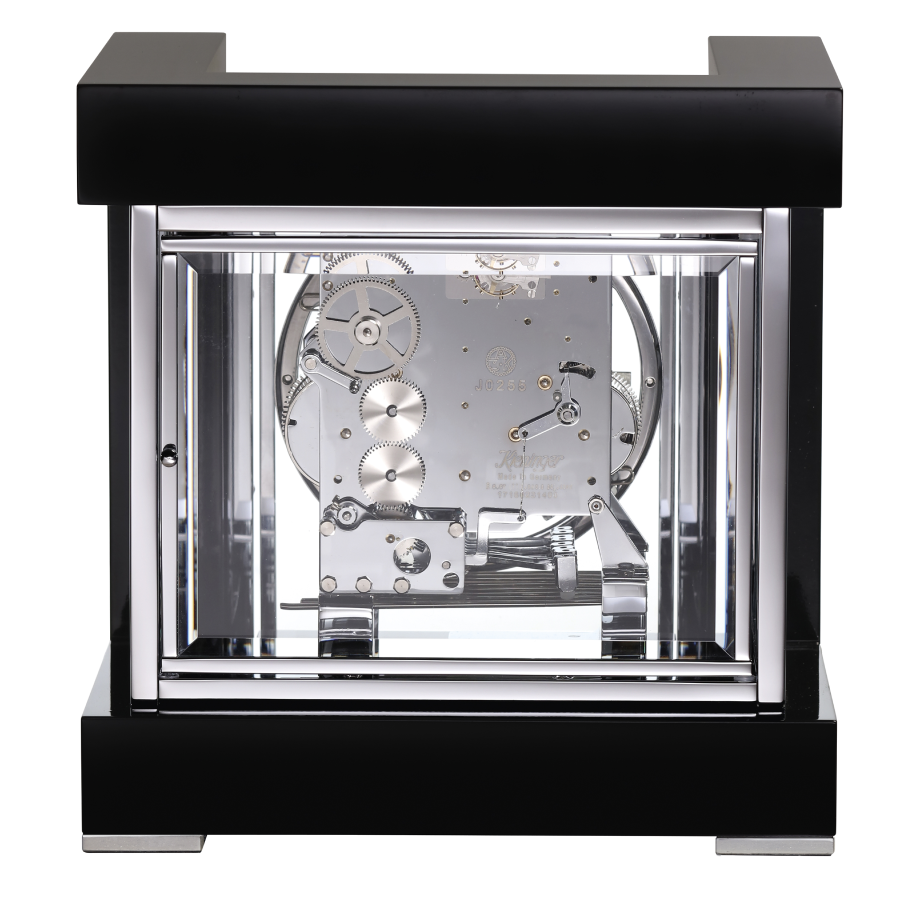 Howard Miller Park Avenue Mantel Clock 630270 back with a mechanical view - Premier Clocks