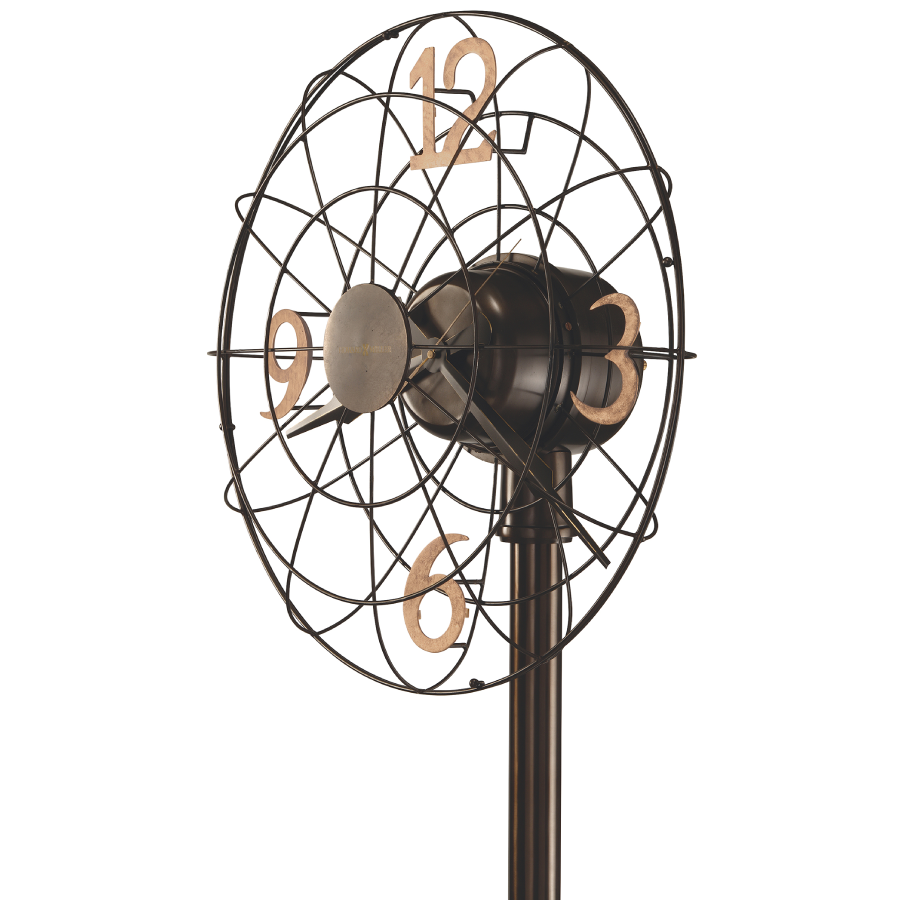 Howard Miller Phan Floor Clock 615096 dial side view - Premier Clocks