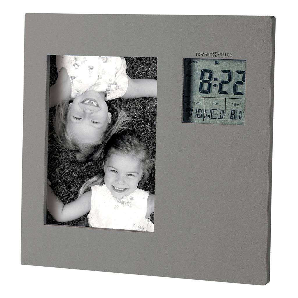 Howard Miller Picture This Alarm &amp; Table Clock 645553 vertical - Premier Clocks