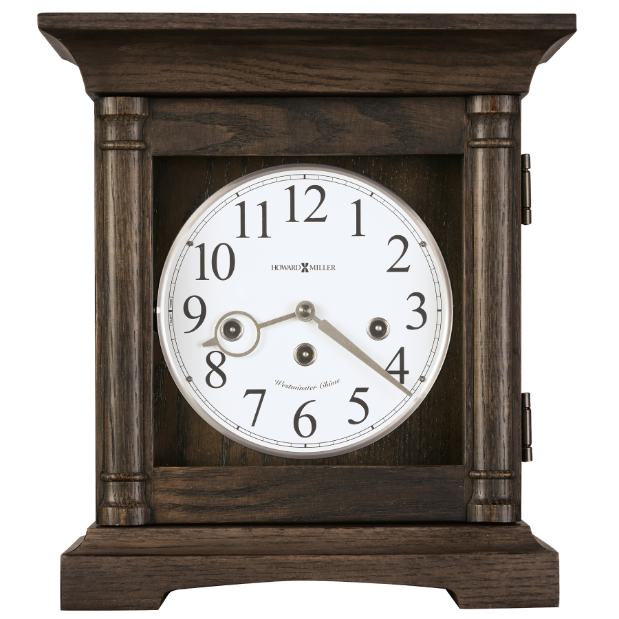 Howard Miller Pike Mantel Clock 630280 front - Premier Clocks