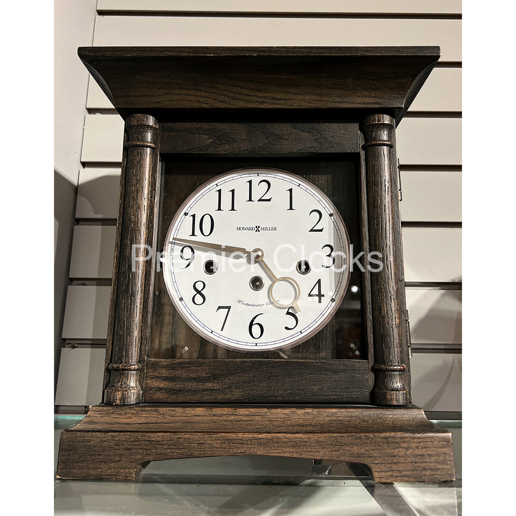 Howard Miller Pike Mantel Clock 630280 real photo of the front - Premier Clocks