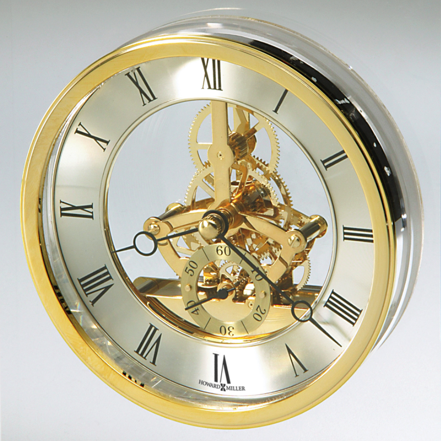 Howard Miller Prestige Table Clock 645682 dial - Premier Clocks