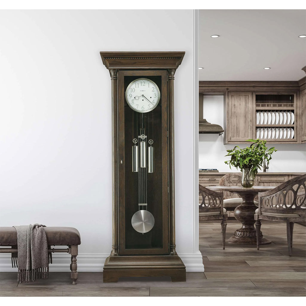 Howard Miller Raina Grandfather Clock 611328 in interior decor - Premier Clocks