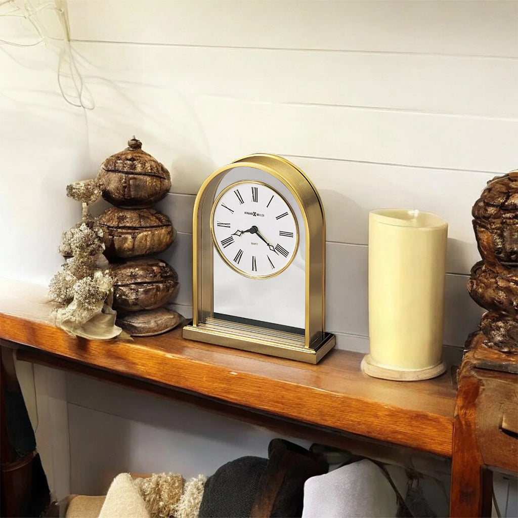 Howard Miller Reminisce Table Clock 613118 in interior - Premier Clocks