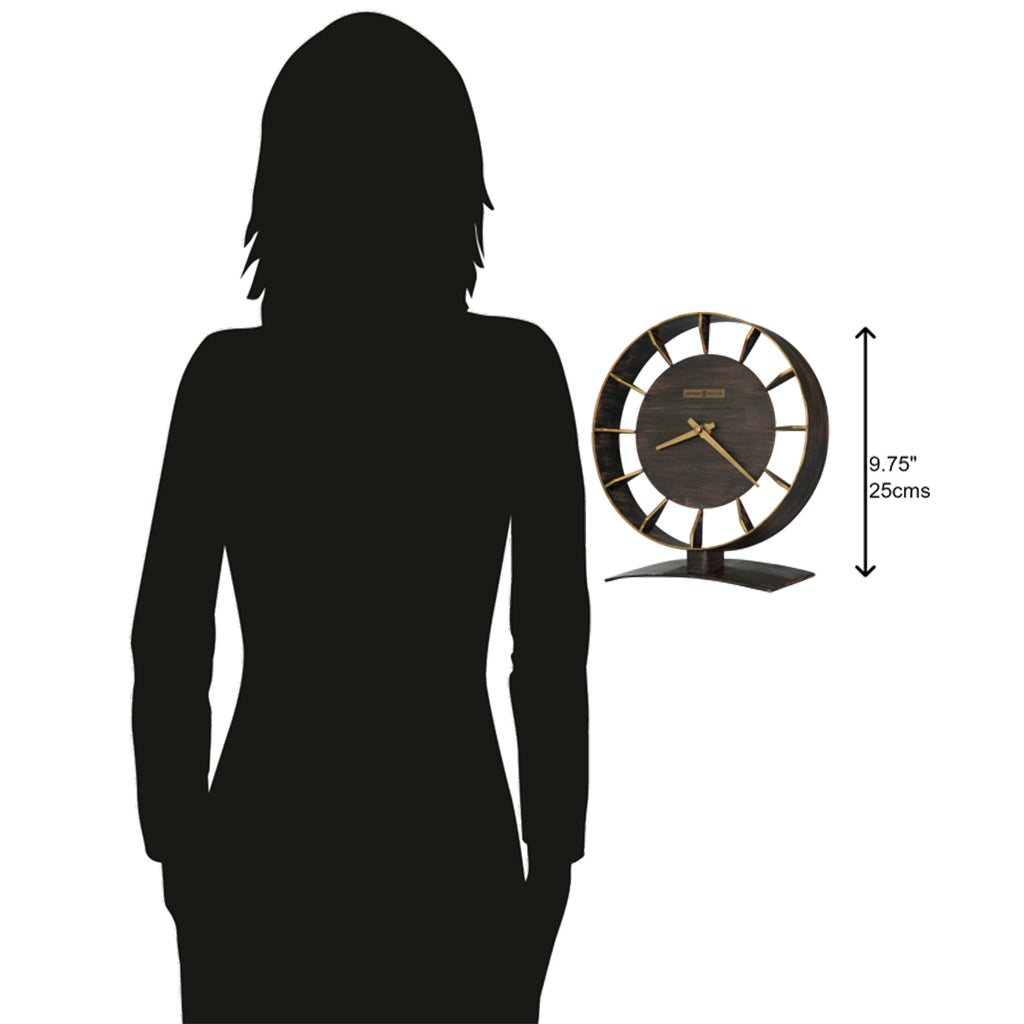 Howard Miller Rey Mantel Clock 635218 scale - Premier Clocks