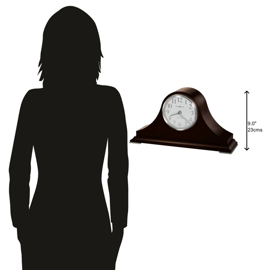 Howard Miller Salem Mantel Clock 635226 scale - Premier Clocks