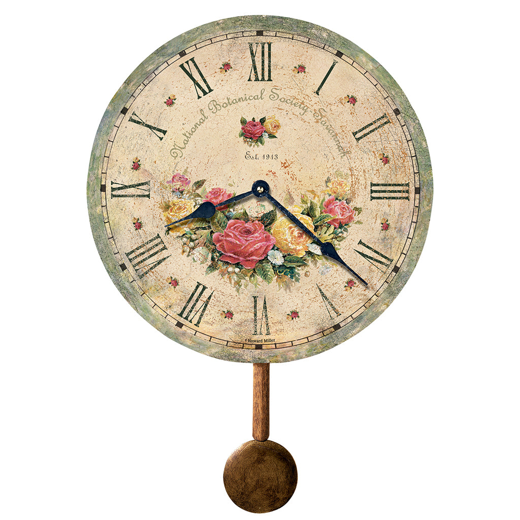 Howard Miller Savannah Botanical VI Wall Clock 620401 - Premier Clocks