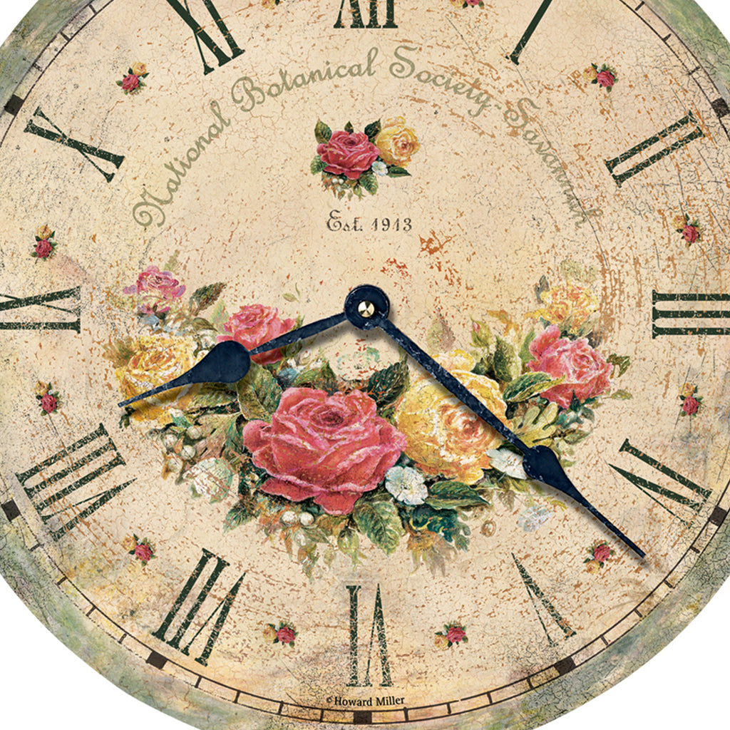 Howard Miller Savannah Botanical VI Wall Clock 620401 details - Premier Clocks