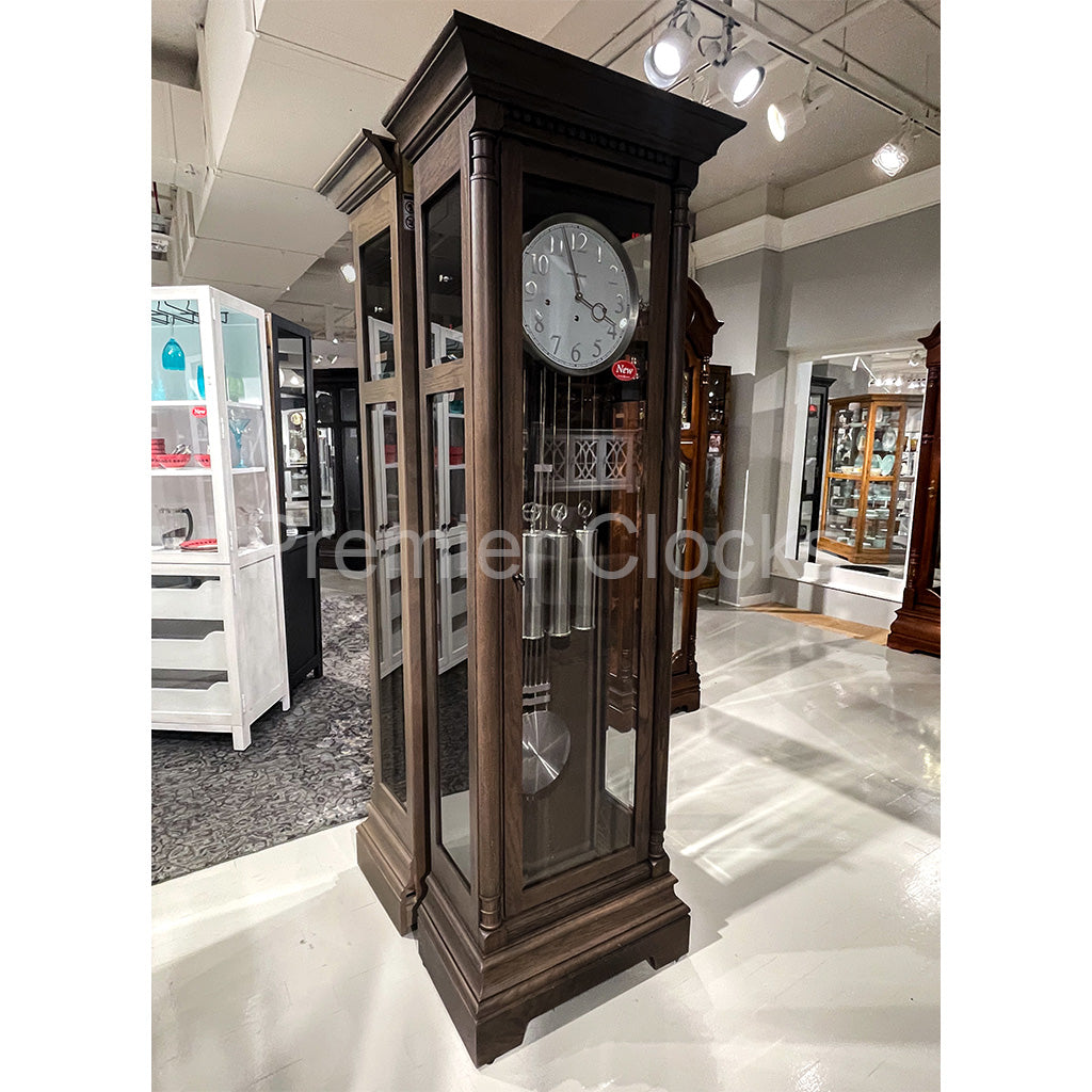 Howard Miller Scott Miller Grandfather Clock 611330 real photo side - Premier Clocks