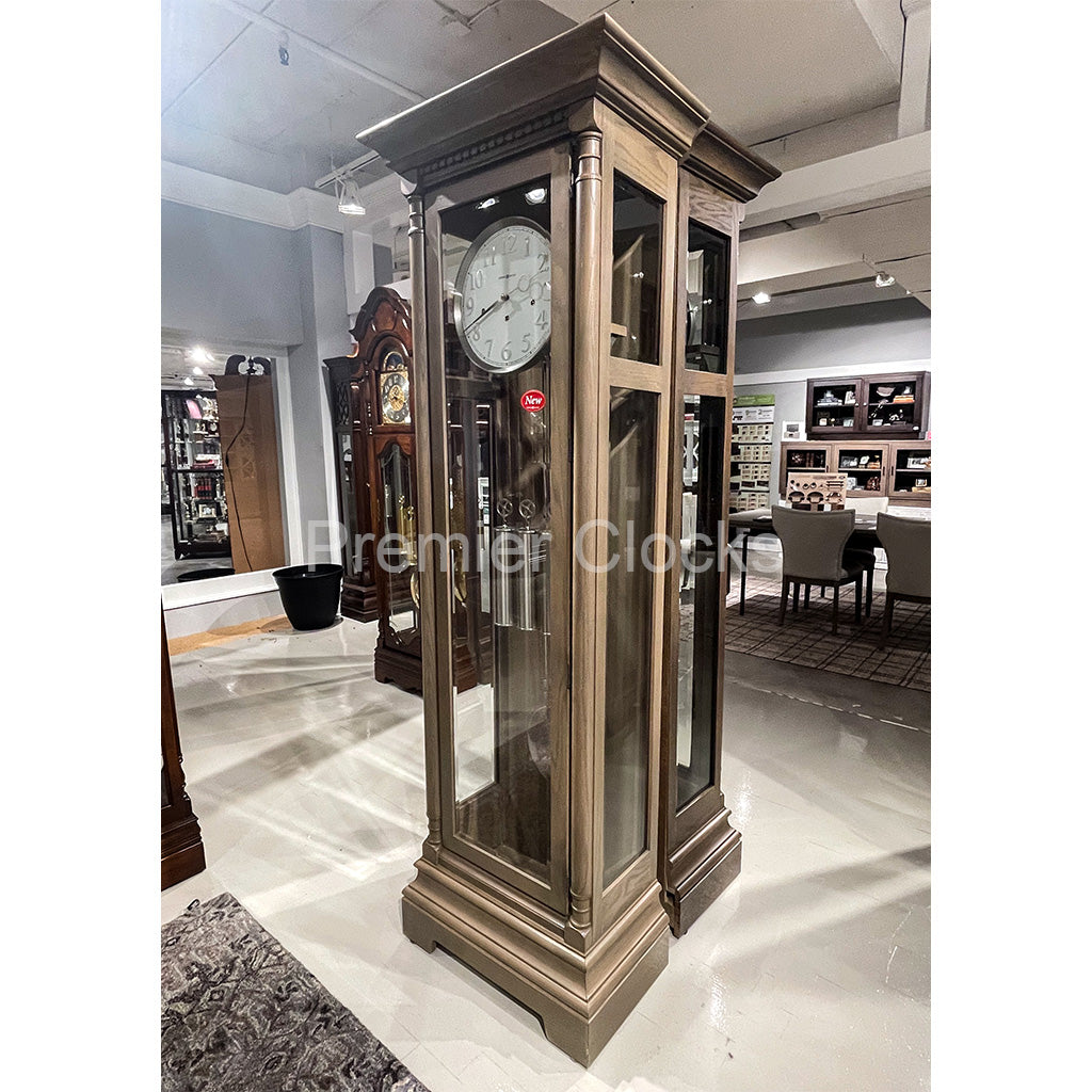 Howard Miller Scott Miller II Grandfather Clock 611331 real photo of the side - Premier Clocks