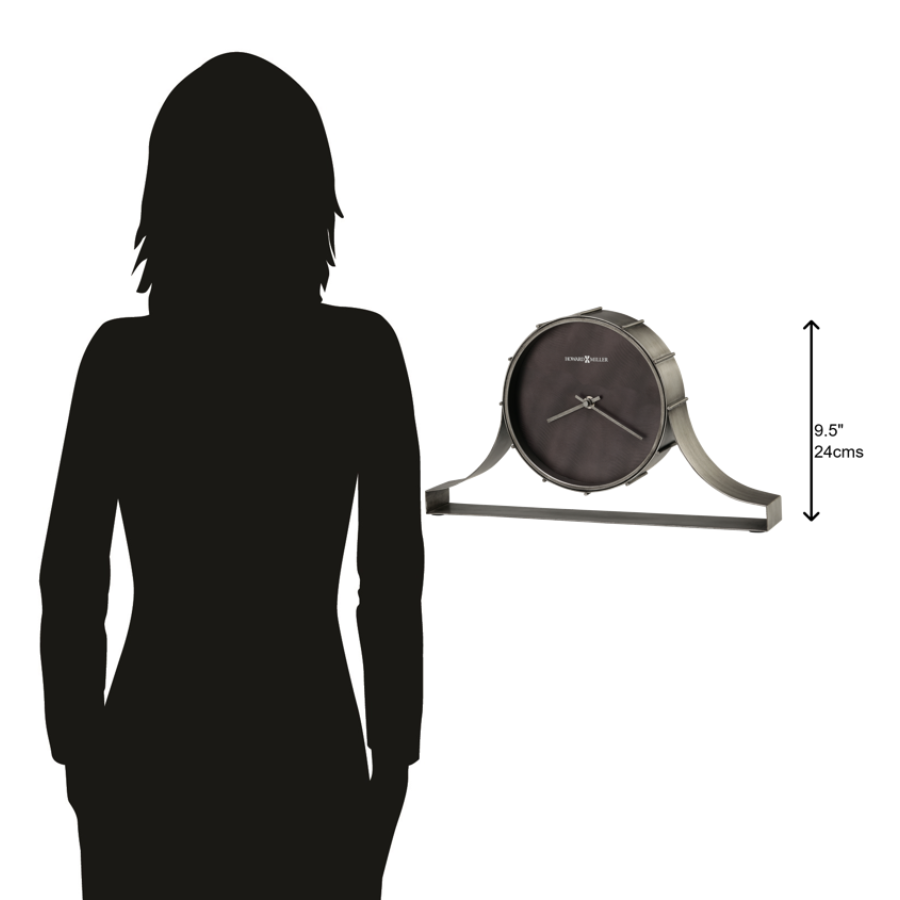 Howard Miller Seeley Mantel Clock 635208 scale - Premier Clocks