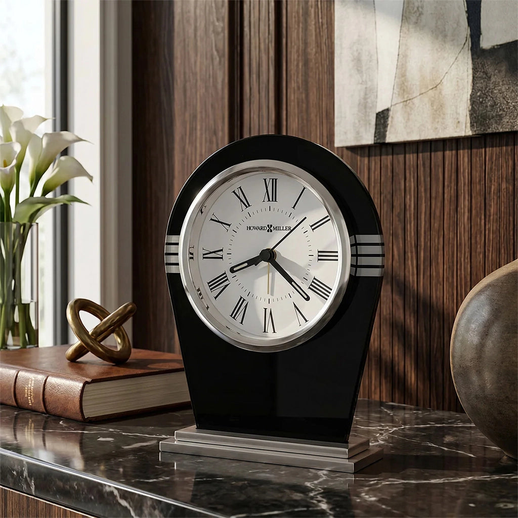 Howard Miller Shadowline Table Clock 645851 - Premier Clocks