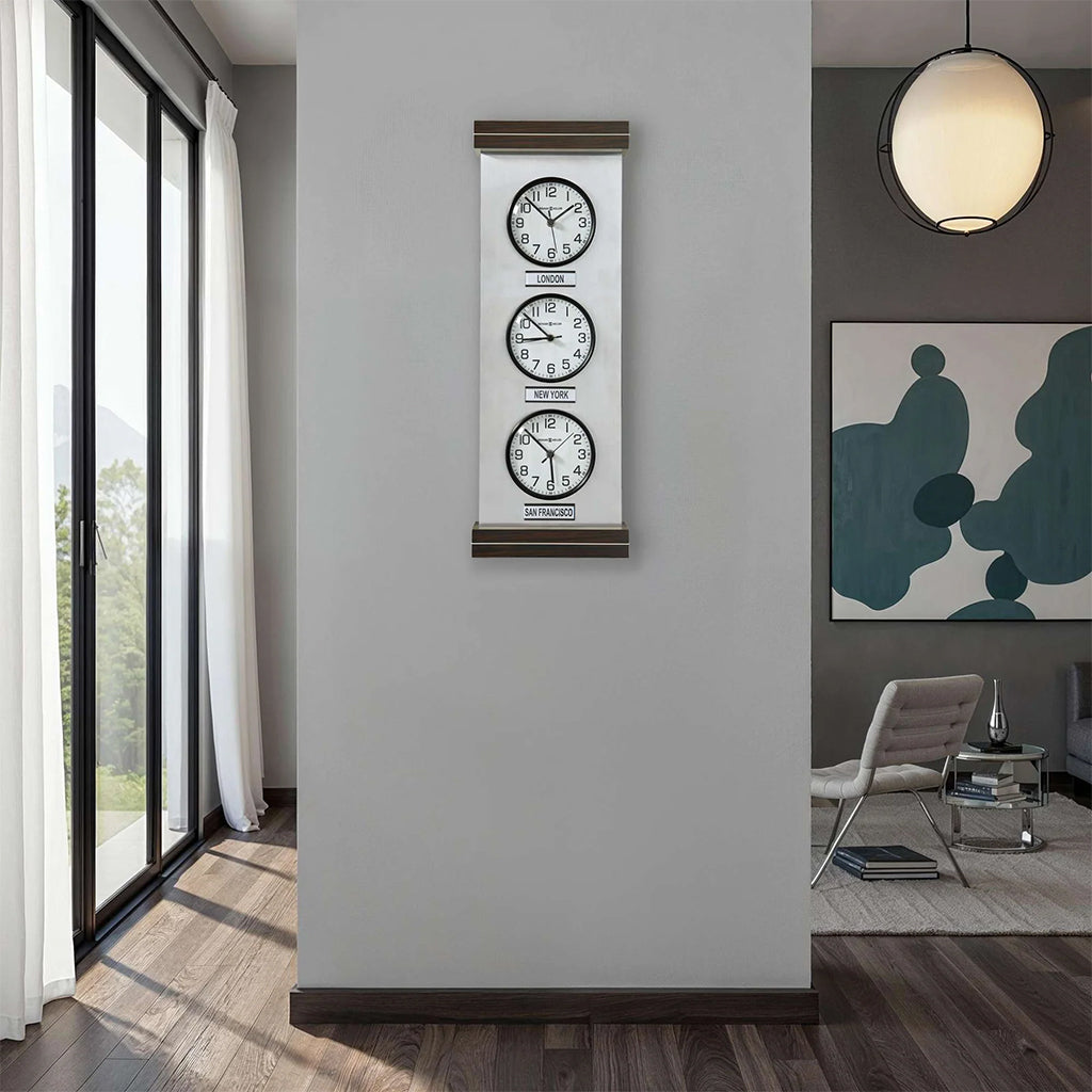 Howard Miller Sienna II Wall Clock 625812 in interior decor - Premier Clocks