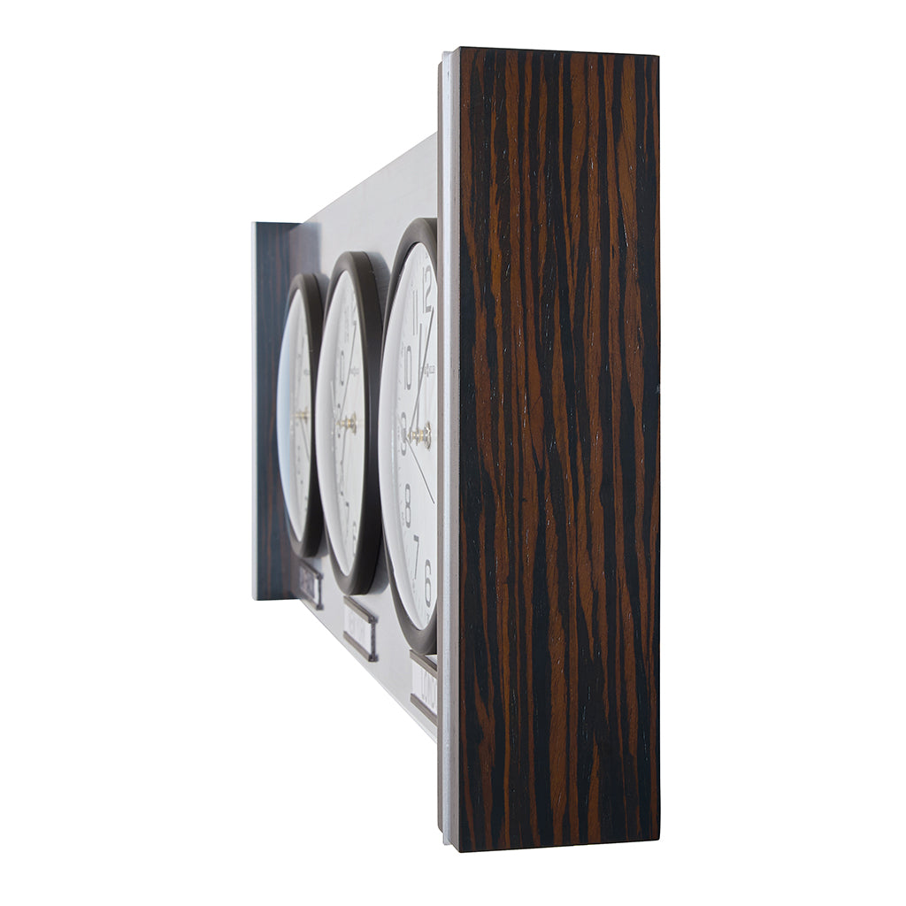 Howard Miller Sienna Wall Clock 625811 side - Premier Clocks