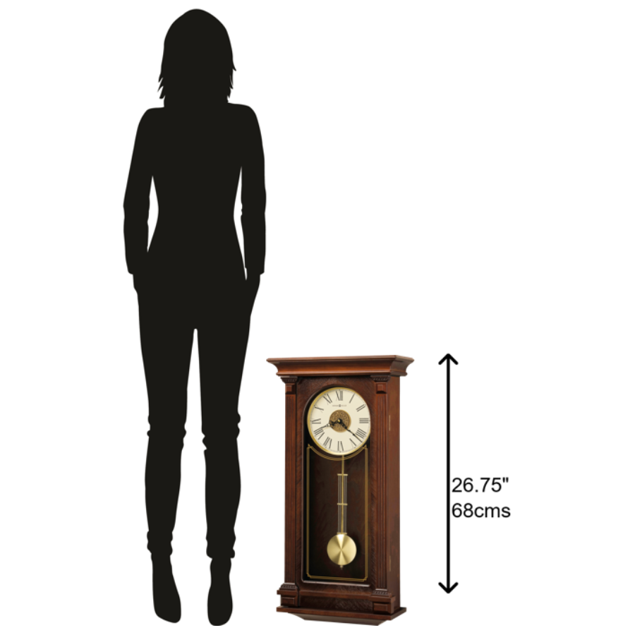 Howard Miller Sinclair Wall Clock 625524 scale - Premier Clocks