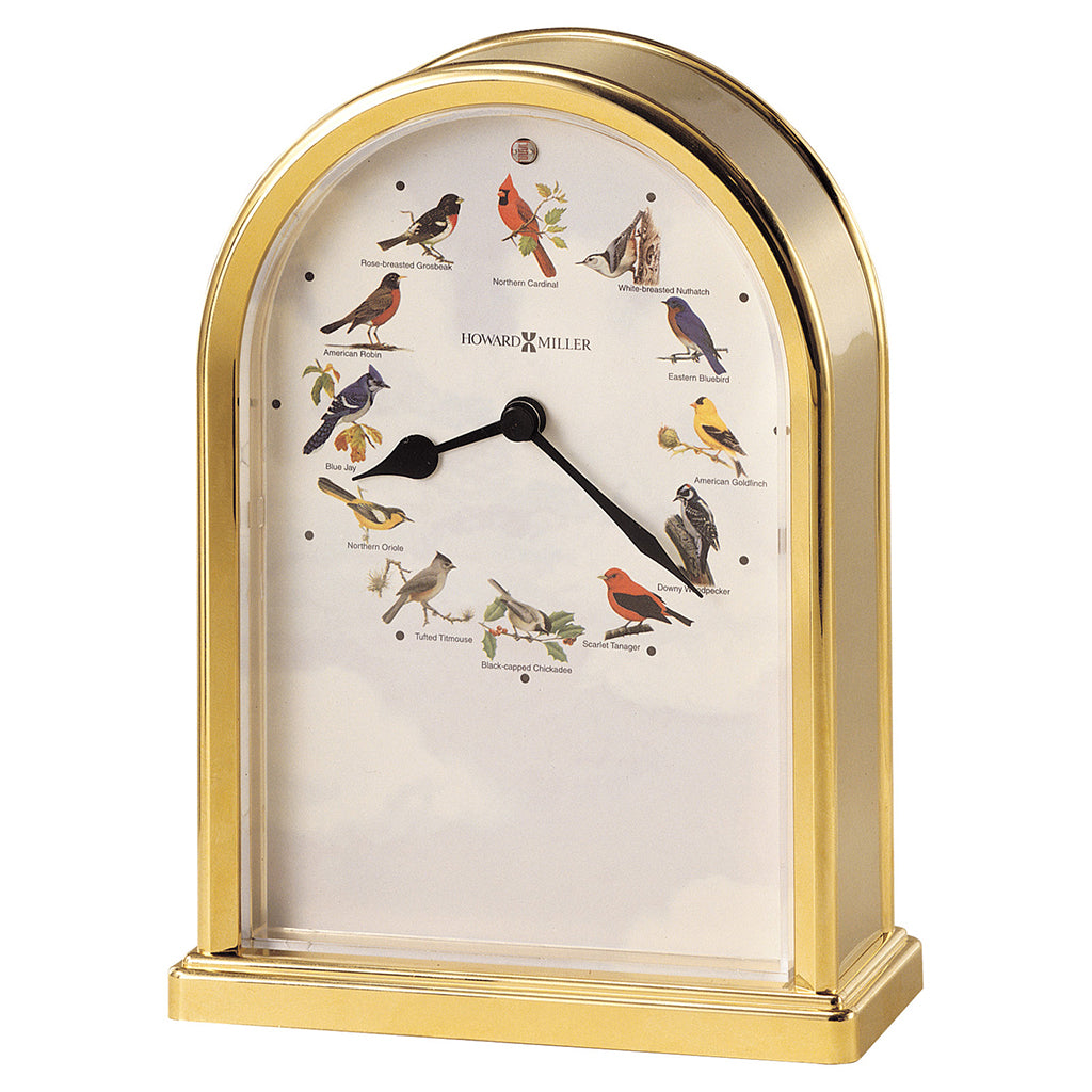 Howard Miller Songbirds III Table Clock 645405 - Premier Clocks