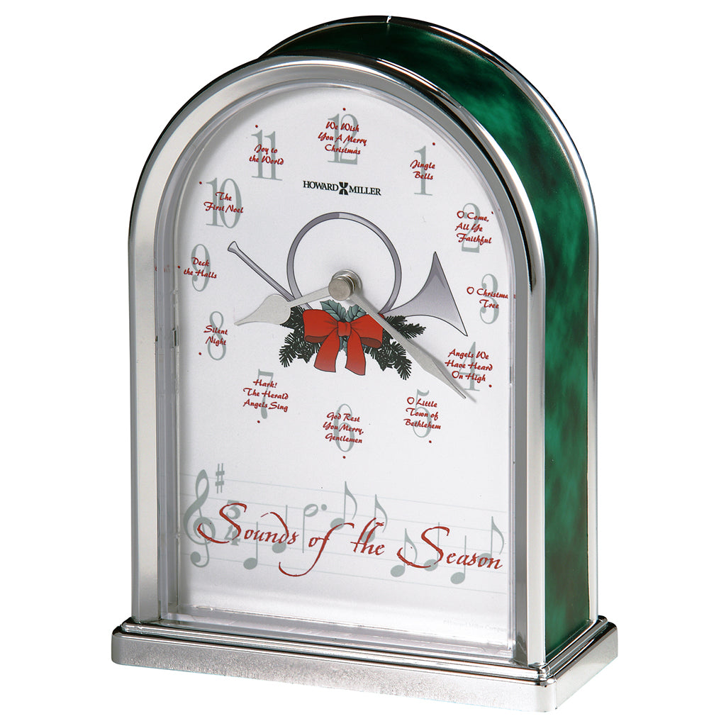 Howard Miller Sounds of the Season Table Clock 645687 - Premier Clocks