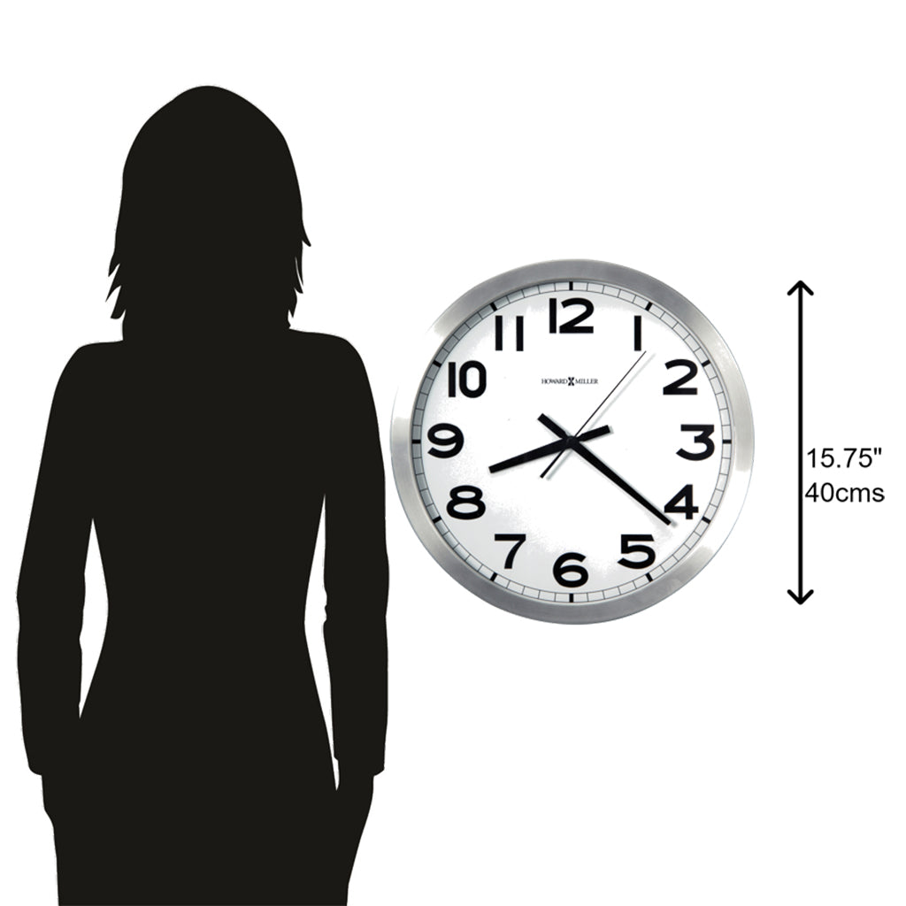 Howard Miller Spokane Wall Clock 625450 scale - Premier Clocks