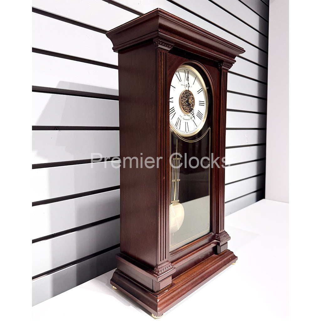 Howard Miller Stafford Mantel Clock 635169 real photo of the side - Premier Clocks