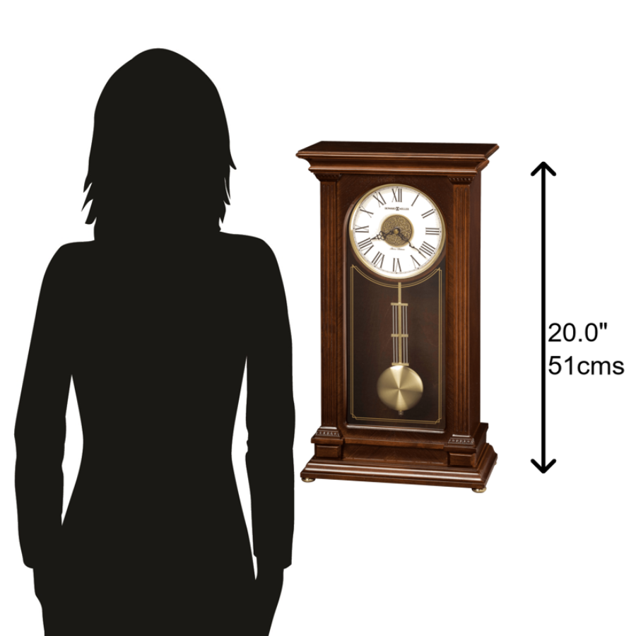 Howard Miller Stafford Mantel Clock 635169 scale - Premier Clocks