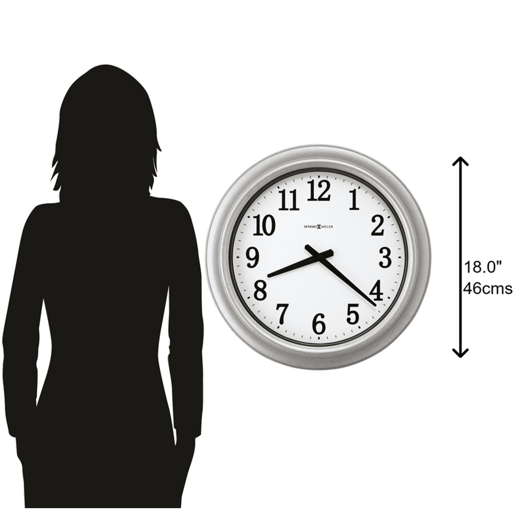 Howard Miller Stratton Wall Clock 625686 scale - Premier Clocks