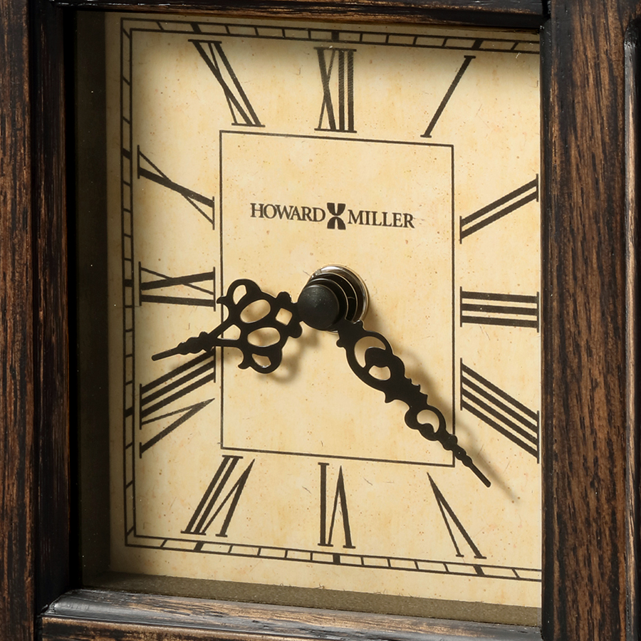 Howard Miller Talia Mantel Clock 635190 dial details - Premier Clocks