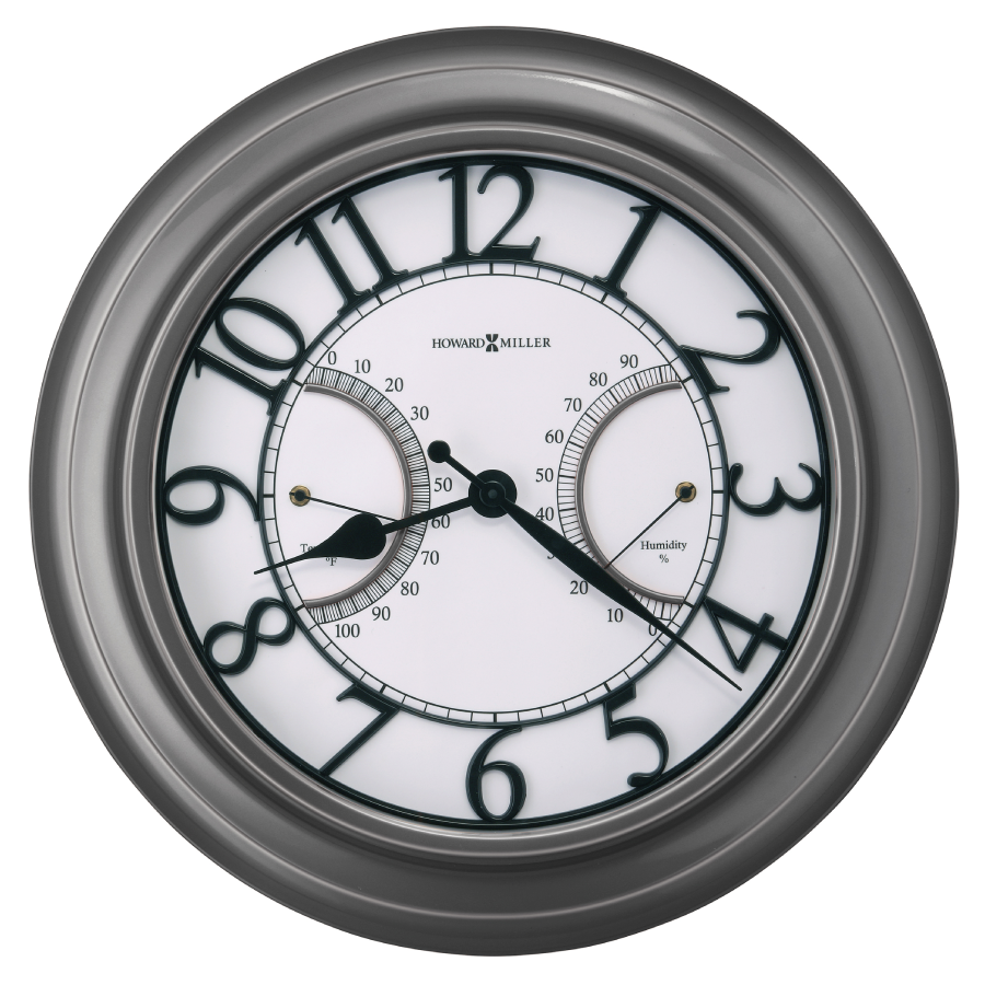 Howard Miller Tawney Outdoor Wall Clock 625668 - Premier Clocks